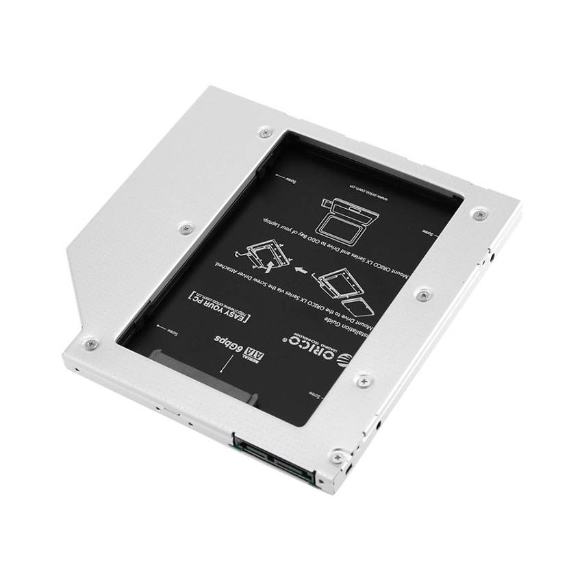 Khay ổ cứng Laptop - Caddy Bay Orico L95SS mỏng