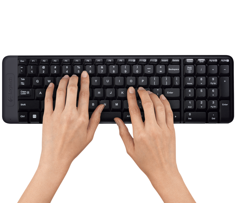 Keyboard and Mouse Logitec MK220 WIRELESS/OPTICAL/ĐEN (BLACK)/PC