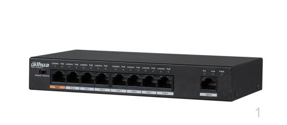 Switch PoE DAHUA 8 port DH-PFS3009-8ET-96 10/100M