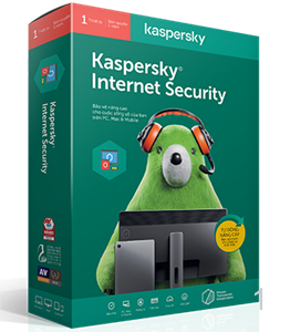 Phần mềm diệt Virus Kaspersky Internet Security 1PC - KIS 1PC