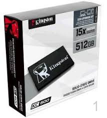 Ổ cứng SSD Kingston KC600 (512GB/Sata 3 2.5"/550MB/s-520MB/s) - SKC600/512G