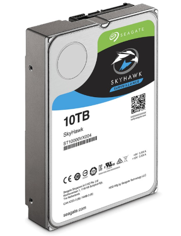 Ổ cứng PC Seagate Skyhawk AI (10TB/3.5 inch/7200RPM/SATA3 6GB/s) - ST10000VE0004