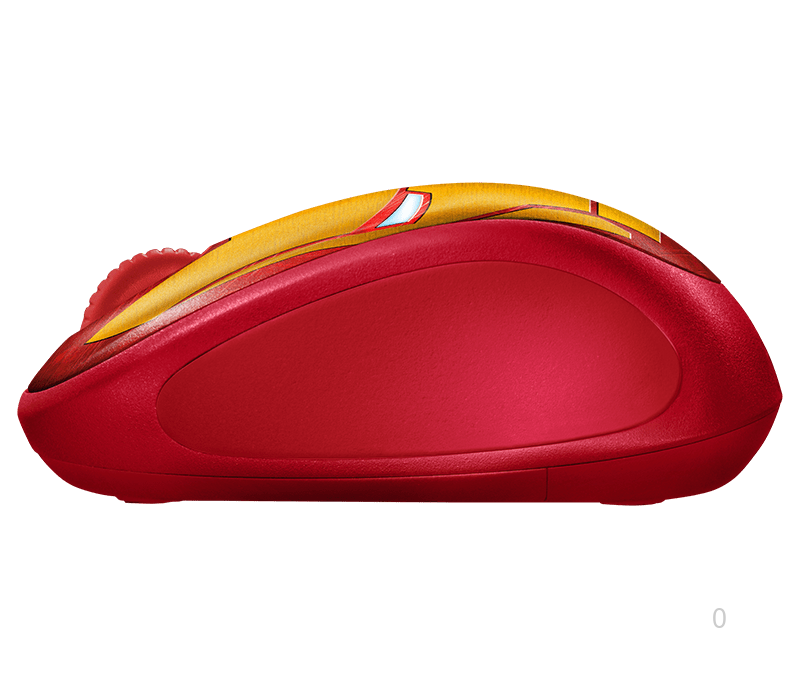 Chuột không dây Logitech M238 WIRELESS/VÀNG (IRON MAN)