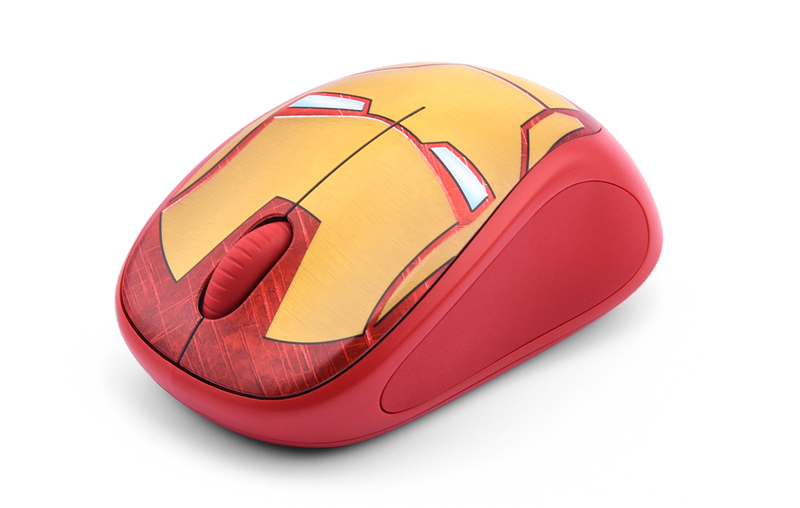 Chuột không dây Logitech M238 WIRELESS/VÀNG (IRON MAN)