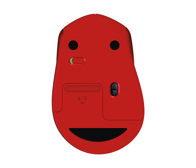 Chuột Logitech M331 WIRELESS/OPTICAL/ĐỎ (RED)