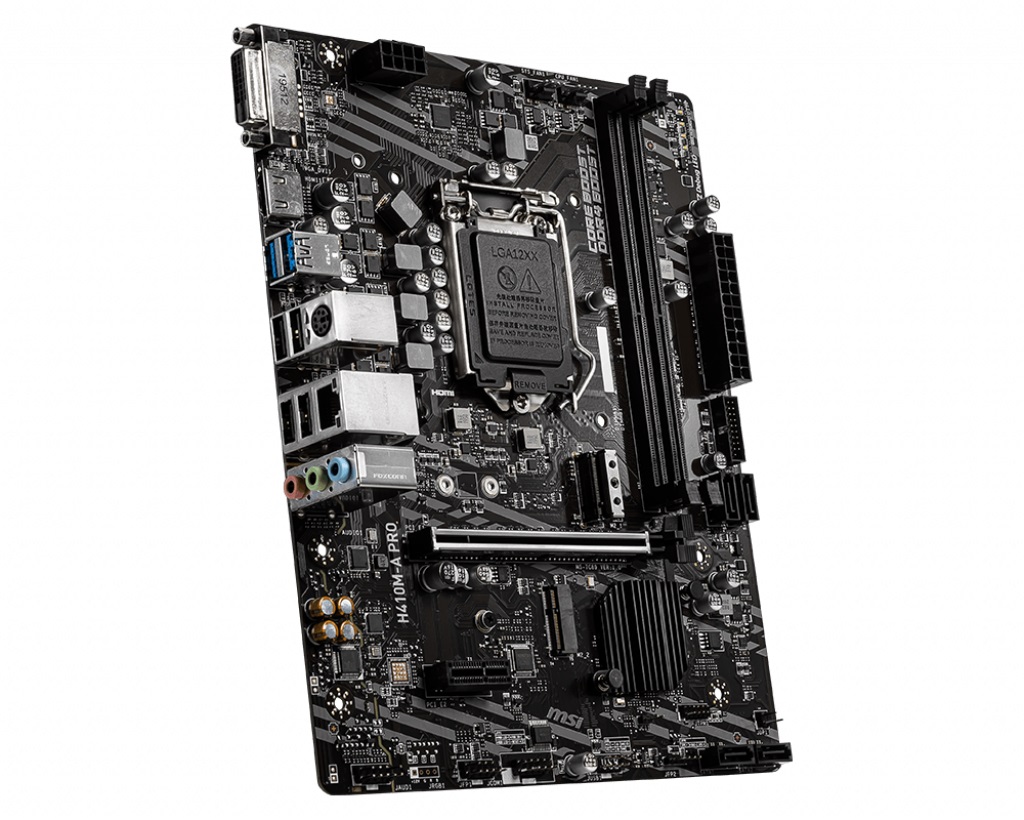 Mainboard MSI H410M-A PRO (Intel H410/Socket 1200/m-ATX/2 khe RAM DDR4)