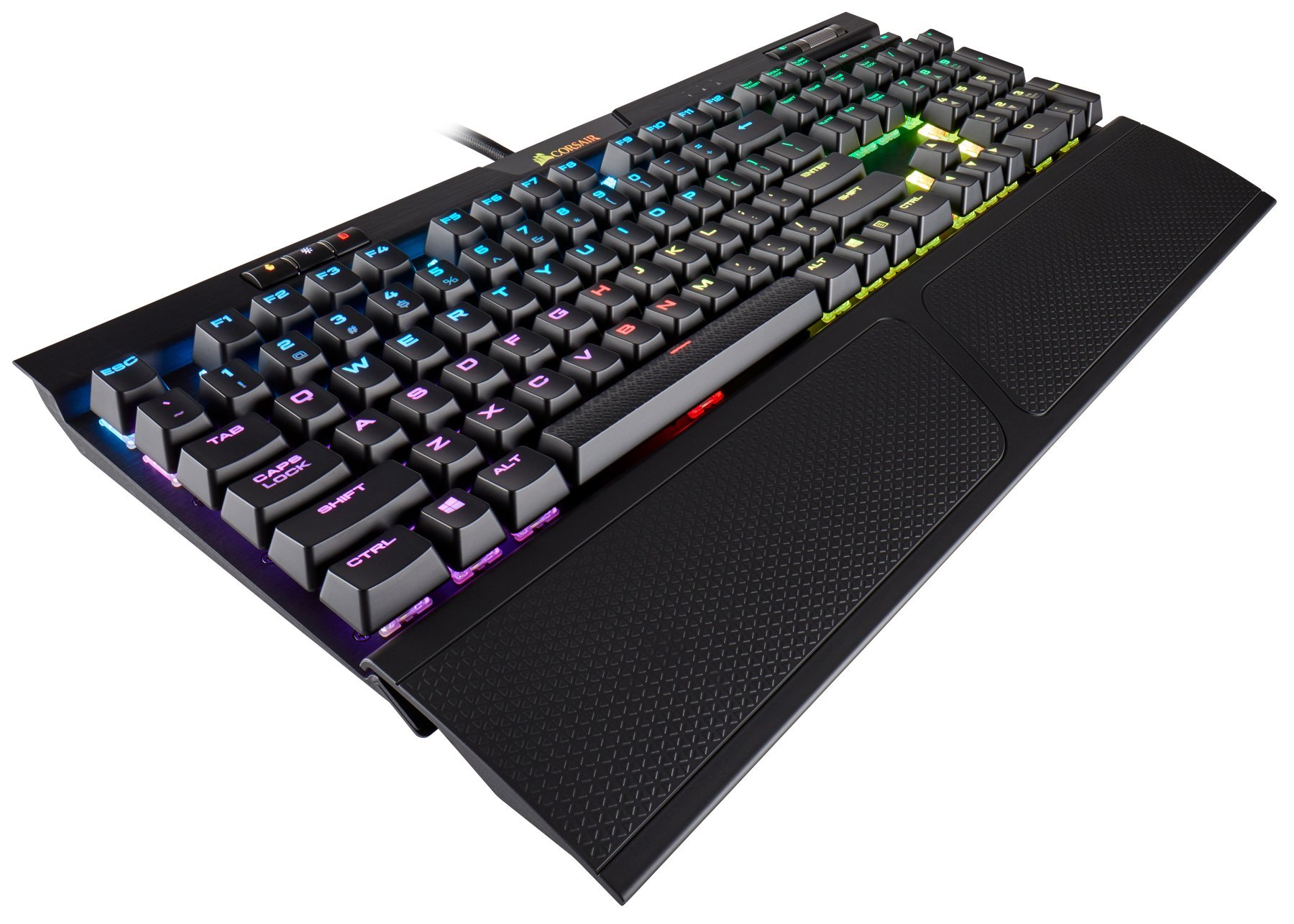 Bàn phím cơ Corsair K70 RGB MK.2 MX Blue (CH-9109011-NA)