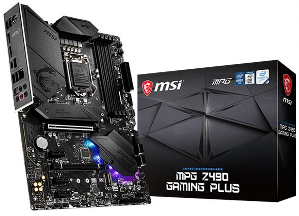 Mainboard MSI MPG Z490 GAMING PLUS (Intel Z490/Socket 1200/ATX/4 khe RAM DDR4)