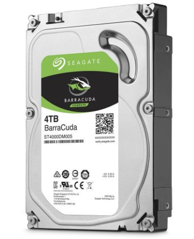 Ổ cứng HDD Seagate Barracuda 4TB (3.5 inch/5400RPM/SATA3 6GB/s/256MB Cache) - ST4000DM004 