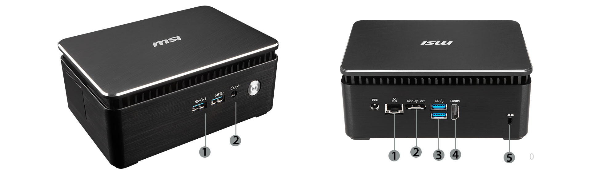 PC Mini MSI Cubi 3S (i5-7200U - Barebone)