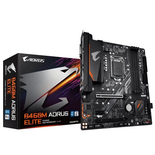 Mainboard Gigabyte B460M AORUS ELITE (Chipset Intel® B460/Socket LGA 1200/Ram DDR4)