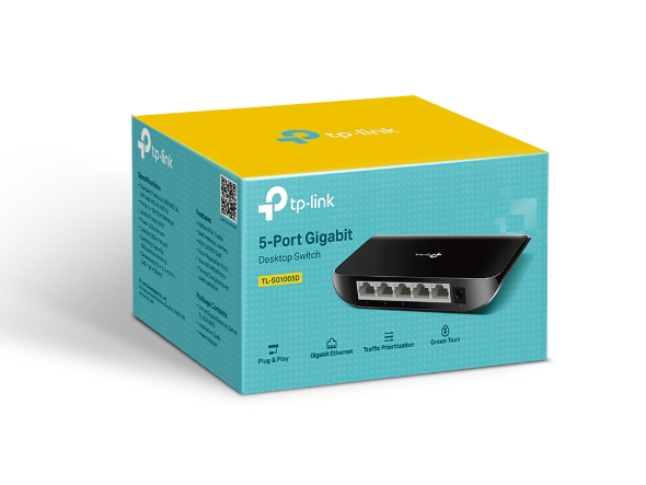 Switch 5 cổng Gigabit TPLink TL-SG1005D