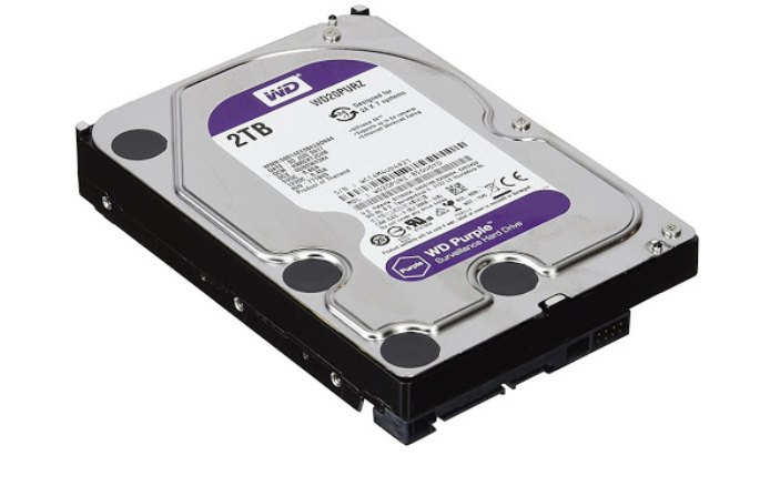 Ổ cứng PC WD Purple (2TB/3.5" SATA 3/64MB Cache/5400RPM) (Màu tím)