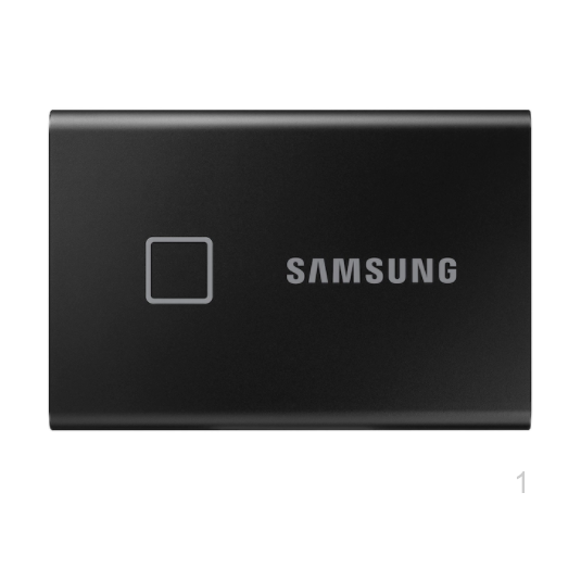 Ổ cứng SSD Samsung Portable T7 Touch 500GB (Black)