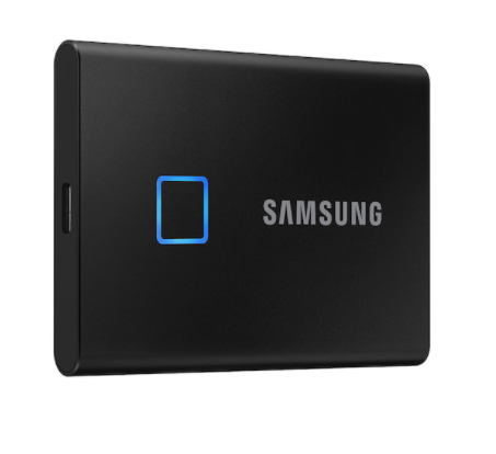 Ổ cứng SSD Samsung Portable T7 Touch 1TB (Black)