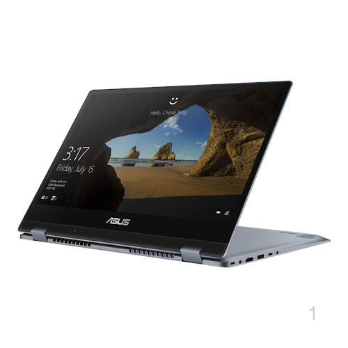 Laptop Asus Vivobook Flip TP412FA-EC609T (i5-10110U/8GB/512GB SSD/14FHD Touch/VGA ON/Win10/Gray/Pen)