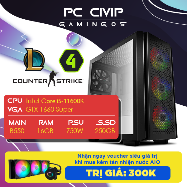 Máy bộ CIVIP Gaming 05