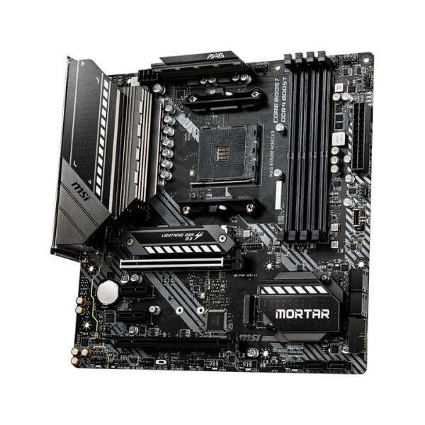 Mainboard MSI B550M MORTAR (Chipset B550/ Socket AM4/ DDR4 4 khe/ m-ATX)