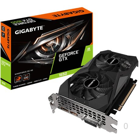 Card Màn Hình Gigabyte 4GB N1656WF2OC-4GD DDR6 (GTX1650 - 2 fan)