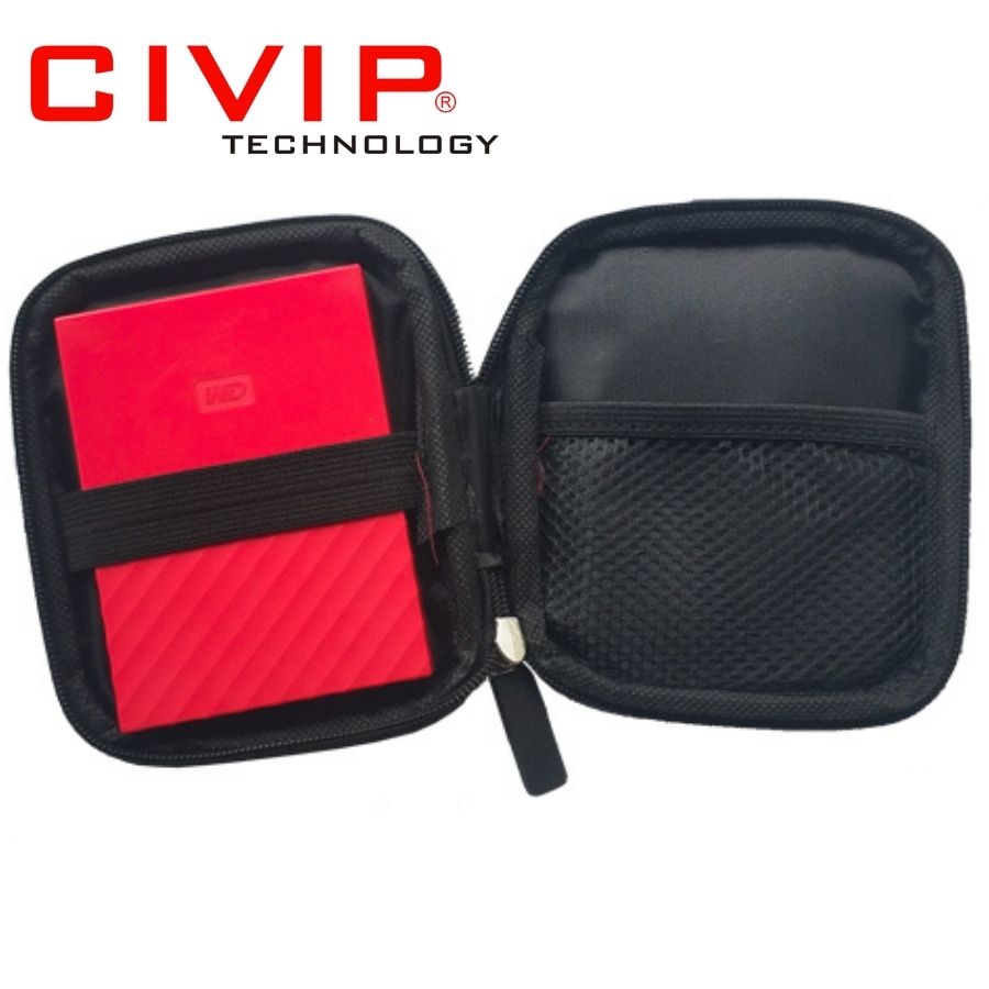 Túi đựng ổ cứng WD (Hộp bảo vệ ổ cứng HDD)