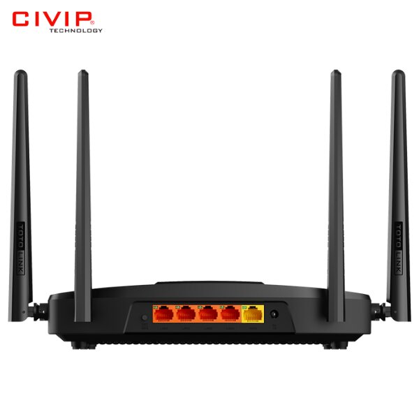 Router Totolink Wi-Fi 6 băng tần kép Gigabit AX1800 - X5000R