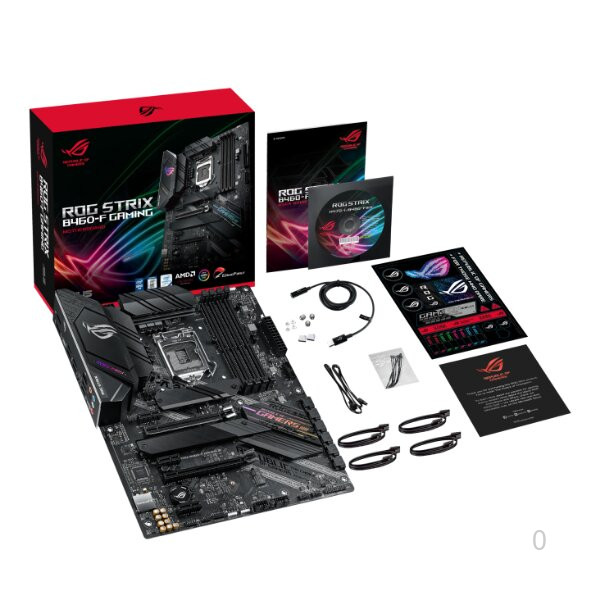 Mainboard Asus ROG STRIX B460-F GAMING (Chipset B460, Socket 1200, Ram DDR4, ATX, Pin RGB, HDMI, DP)