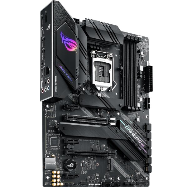 Mainboard Asus ROG STRIX B460-F GAMING (Chipset B460, Socket 1200, Ram DDR4, ATX, Pin RGB, HDMI, DP)