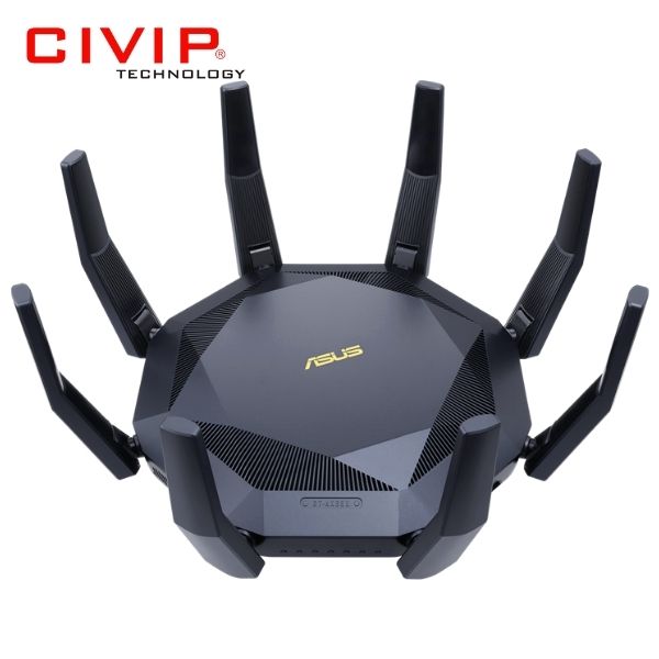 Router wifi ASUS RT-AX89X (Gaming Router) Wifi AX6000 2 băng tần 2.4G, 5G