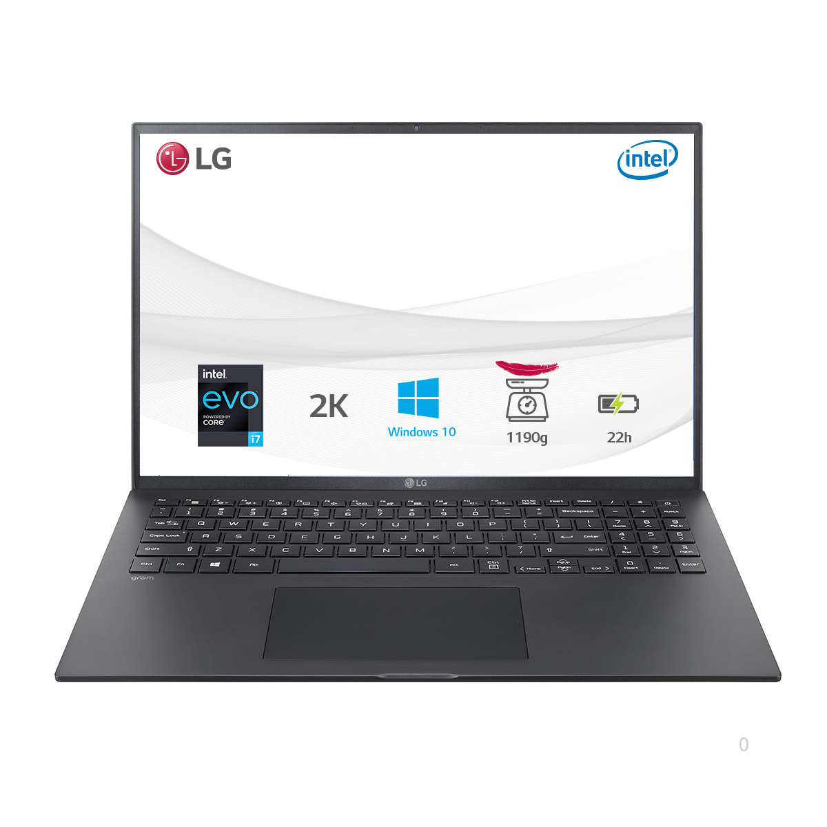 Laptop LG Gram 2021 16Z90P-G.AH75A5 (Core i7-1165G7/16GB /512GB /Intel Iris Xe /16.0 inch WQXGA /Win 10 / Đen)