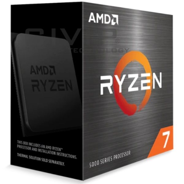CPU AMD Ryzen 7 5800X - Không tích hợp VGA (3.8 GHz Upto 4.7GHz / 36MB / 8 Cores, 16 Threads / 105W / Socket AM4)