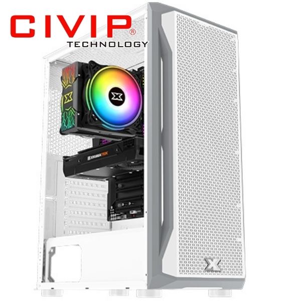 Case Xigmatek Gaming X 3FX  White - EN46720 (ATX - M-ATX - M-ITX)