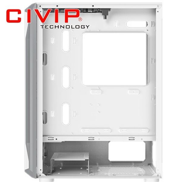 Case Xigmatek Gaming X 3FX  White - EN46720 (ATX - M-ATX - M-ITX)