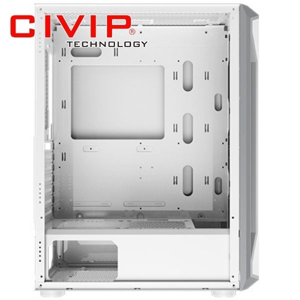 Case Xigmatek Gaming X 3FX  White - EN46720 (ATX - M-ATX - M-ITX)