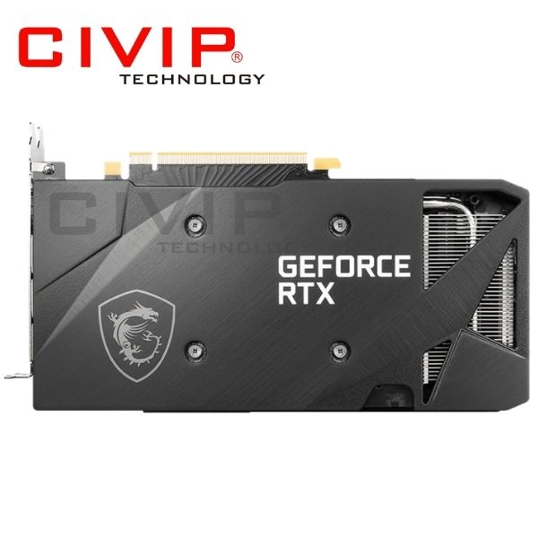 VGA Card MSI GeFoce RTX 3060 VENTUS 2X 12G OC (12Gb GDDR6 192bit, CUDA 3584, 1x 8pin, HDMI + DisplayPort)