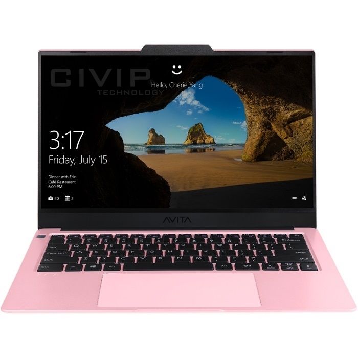 Laptop AVITA NS14A8 (LIBER V14I-BP) (i7-10510U/8GB/1TB SSD/14" FHD/UMA/Win10/Balô/Cáp/Blossom Pink/NS14A8VNR571-BPB)