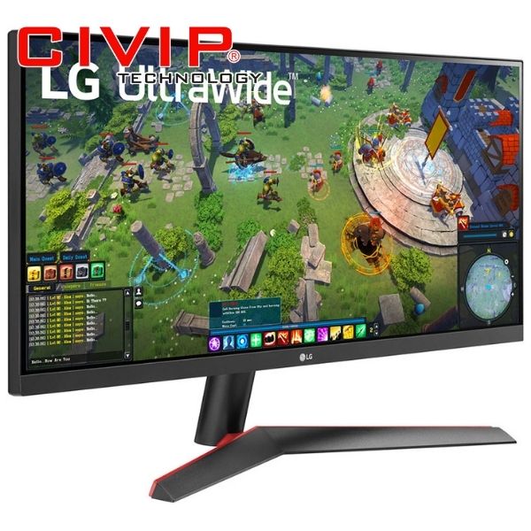 Màn hình LCD LG 29 Inch 29WP60G-B (FHD, IPS 21:9, 1ms MBR, sRGB 99%, 250 cd/m², 75Hz, HDMI / DisplayPort / USB-C)