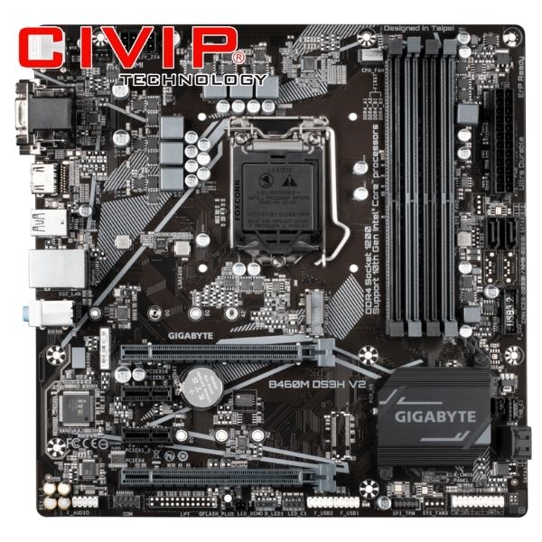 Motherboard Gigabyte B460 Ds3h Mainboard Gigabyte B460M