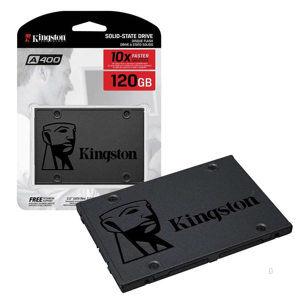 Ổ cứng SSD Kingston A400 (120GB/2.5inch/Sata 3/500MBs - 320MB/s) - SA400S37/120G