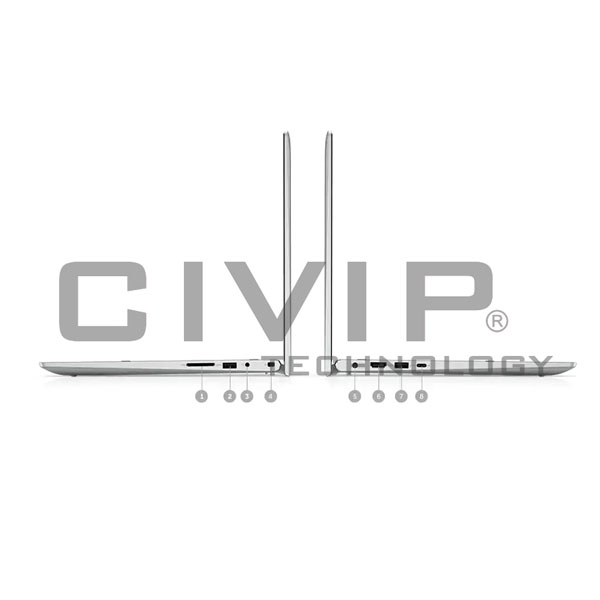 Laptop Dell Inspiron 5406 (TYCJN1)(i7 1165G7/8GB RAM/ 512GB SSD/MX330 2G/14.0FHD Touch/Win 10/Xám)