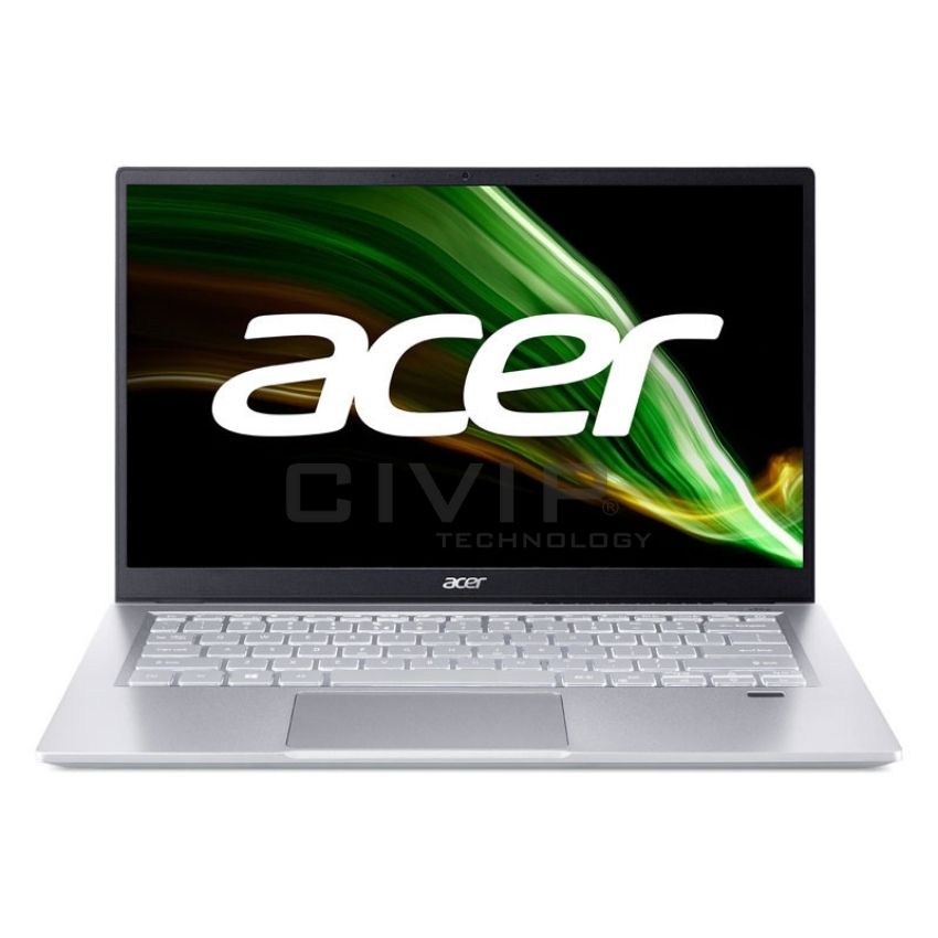 Laptop Acer Swift 3 SF314-511-59LV- NX.ABNSV.001 (Core i5-1135G7/16GB/512GB/Intel Iris Xe/14 inch FHD/Win 10/Bạc) -  Chuẩn Evo