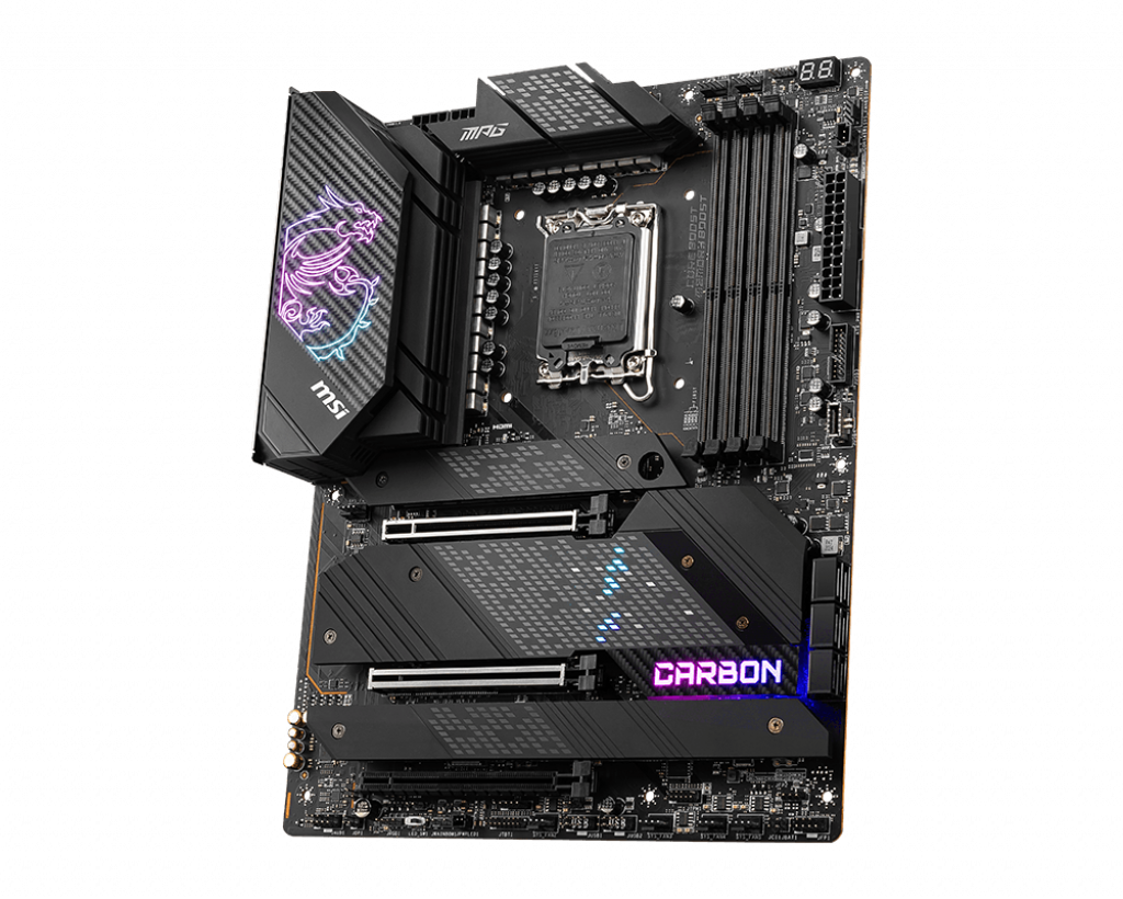 Mainboard MSI MPG Z690 CARBON WIFI D5 (Intel socket 1700, Chipset Z690, Ram DDR5, DP / HDMI, ATX)