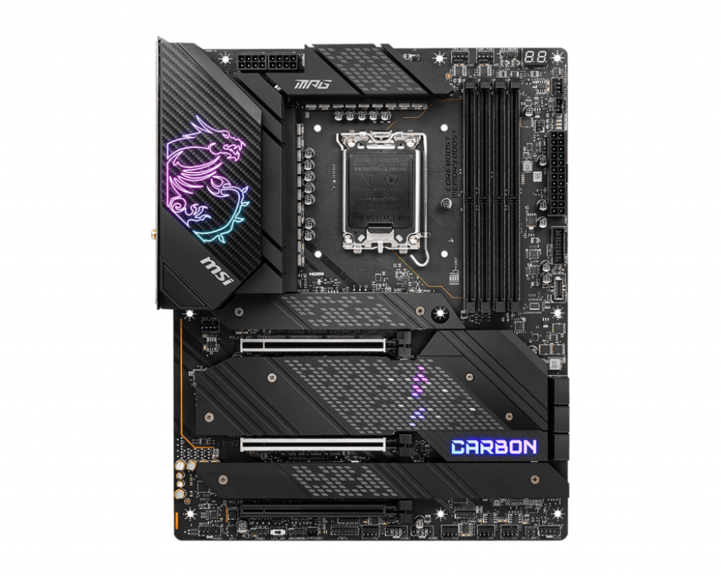 Mainboard MSI MPG Z690 CARBON WIFI D5 (Intel socket 1700, Chipset Z690, Ram DDR5, DP / HDMI, ATX)