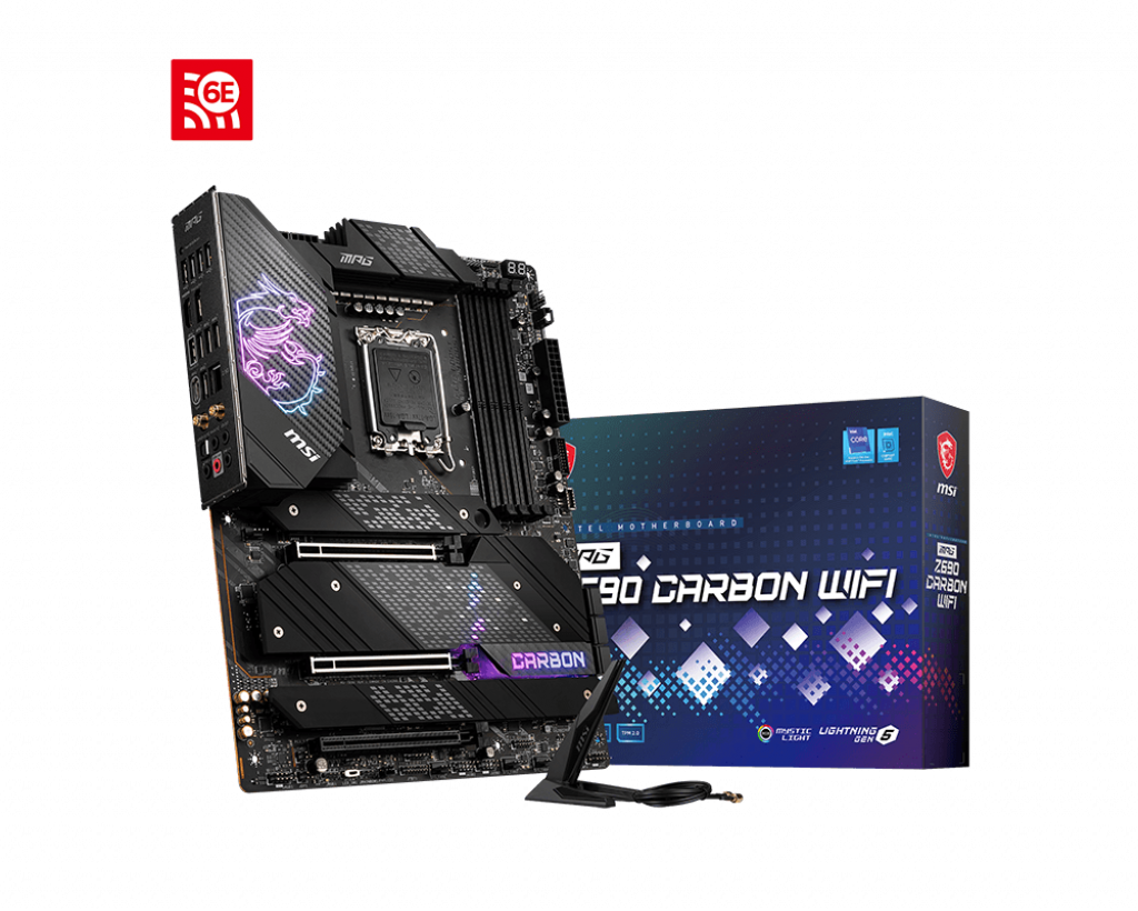 Mainboard MSI MPG Z690 CARBON WIFI D5 (Intel socket 1700, Chipset Z690, Ram DDR5, DP / HDMI, ATX)