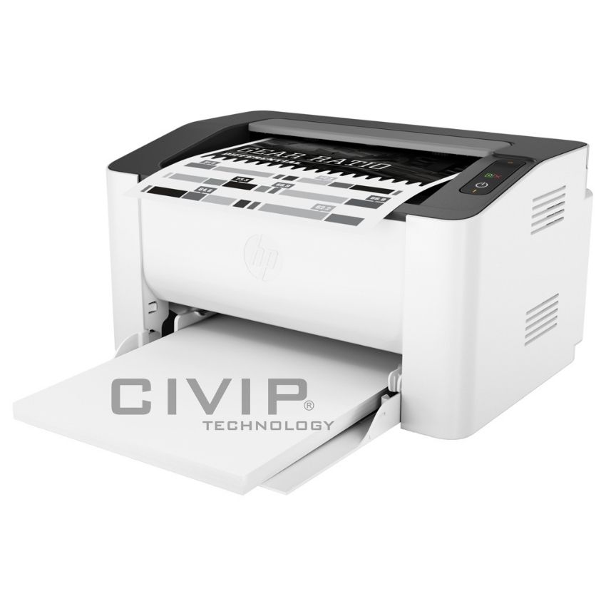 Máy in trắng đen đơn năng HP Laser 107A (4ZB77A)
