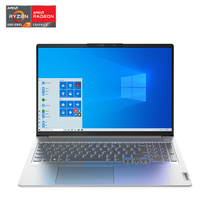 Laptop Lenovo IdeaPad Slim 5 Pro 16ACH6 (82L50082VN) (R7 5800H/16GB RAM/512GB SSD/16 WQXGA 120Hz/GTX 1650 4GB/Win10/Xám/2Y)