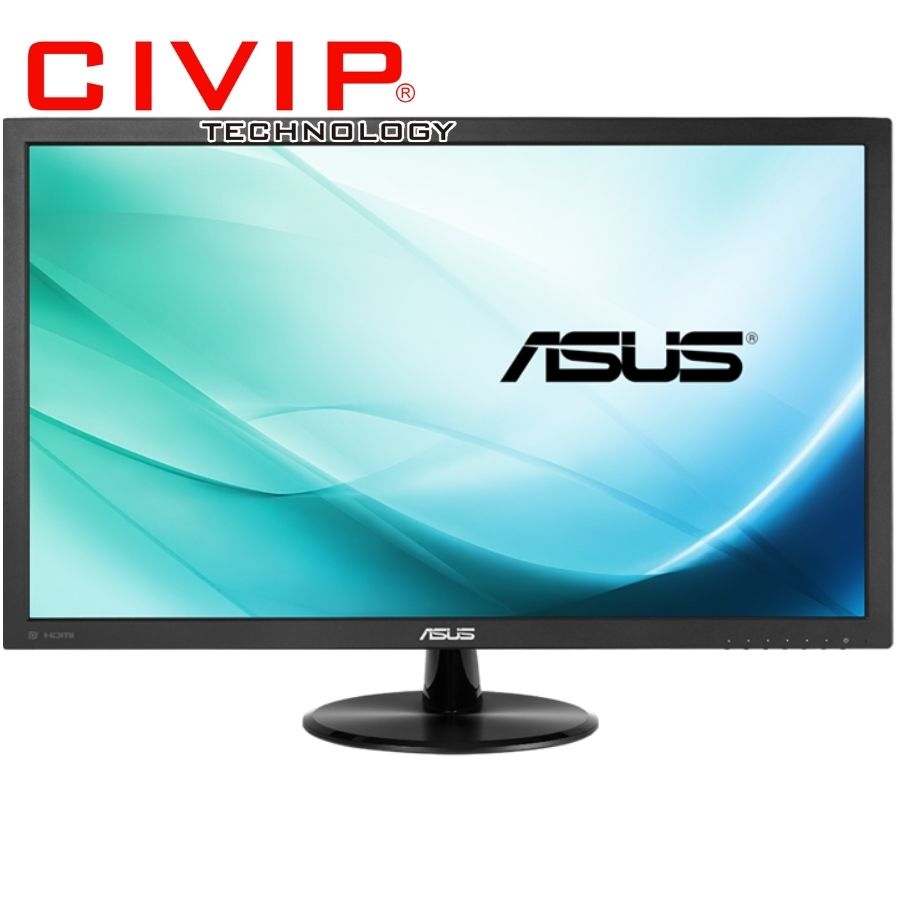 Màn hình  LCD Asus VP248H (24 Inch, FHD, TN, 250cd/m2, 1ms, 75Hz, VGA / HDMI)