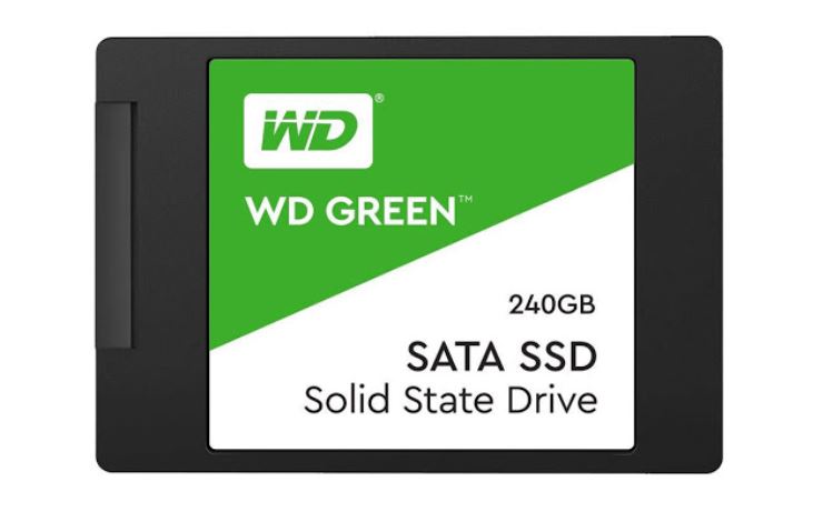 Ổ cứng SSD WD Green (240GB/2.5inch Sata 3/545MBs - 465MBs)