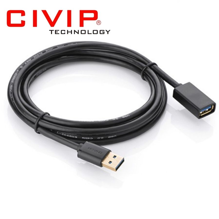 Cáp USB 3.0 nối dài 3M chính hãng Ugreen UG-30127
