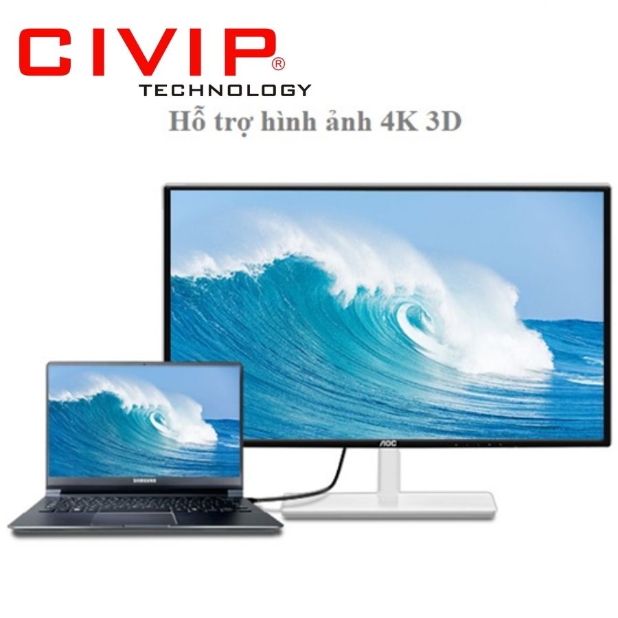 Cáp DisplayPort 1,5M hổ trợ 4K 3D chính hãng Ugreen UG-10245