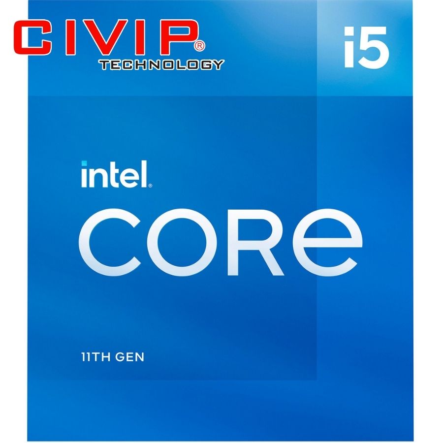 CPU Intel Core i5-11400 (Socket LGA 1200, 2.6GHz up to 4.4GHz, Cache 12Mb, 6 nhân 12 luồng)